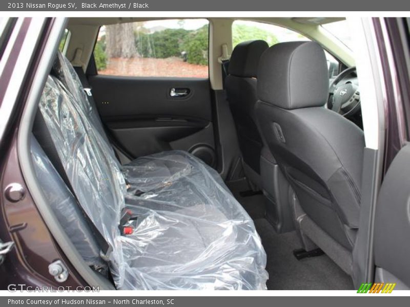 Black Amethyst / Black 2013 Nissan Rogue SV