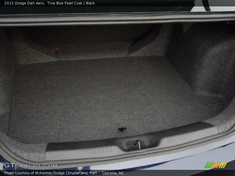 True Blue Pearl Coat / Black 2013 Dodge Dart Aero