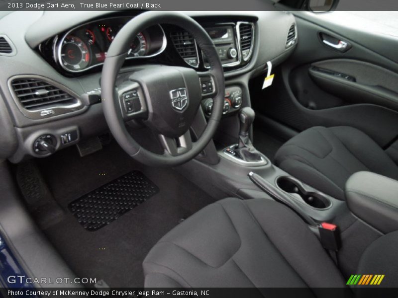 Black Interior - 2013 Dart Aero 