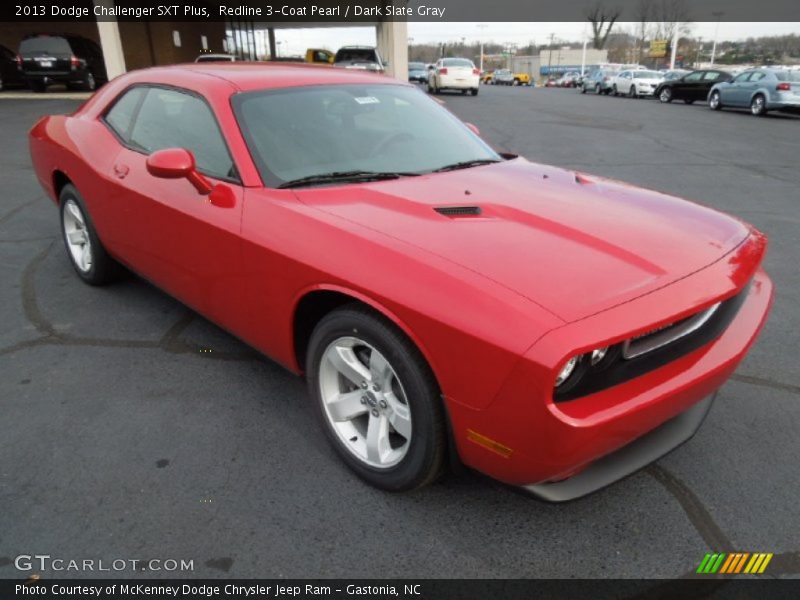 Front 3/4 View of 2013 Challenger SXT Plus