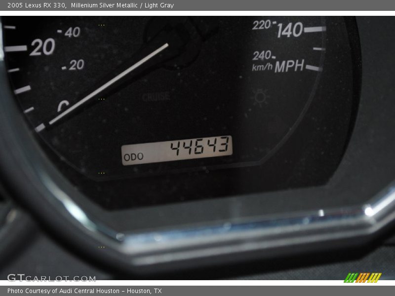 Millenium Silver Metallic / Light Gray 2005 Lexus RX 330