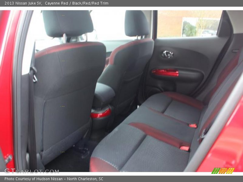 Rear Seat of 2013 Juke SV