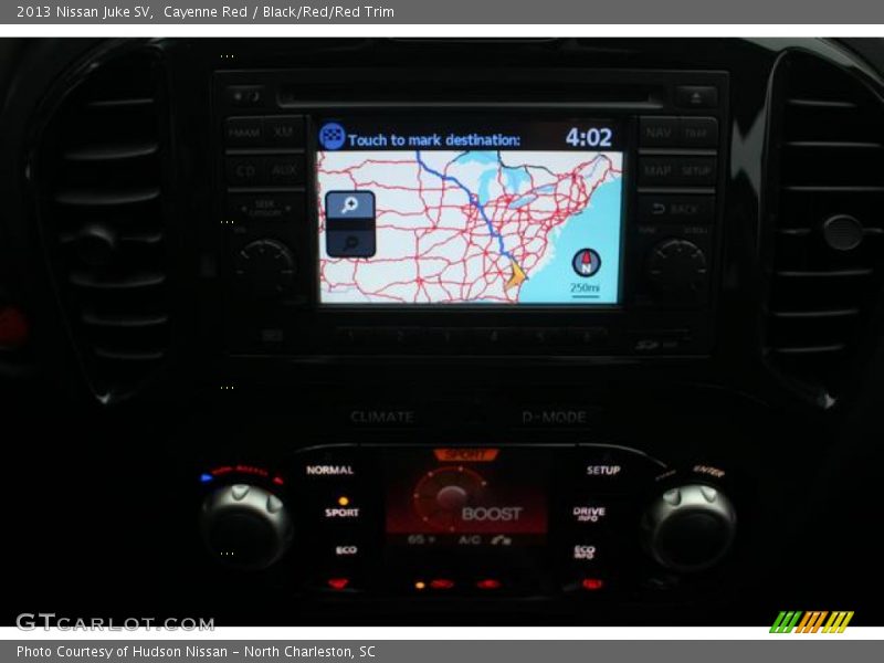 Cayenne Red / Black/Red/Red Trim 2013 Nissan Juke SV