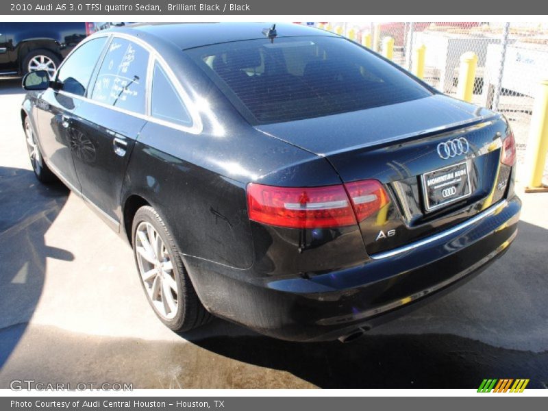 Brilliant Black / Black 2010 Audi A6 3.0 TFSI quattro Sedan