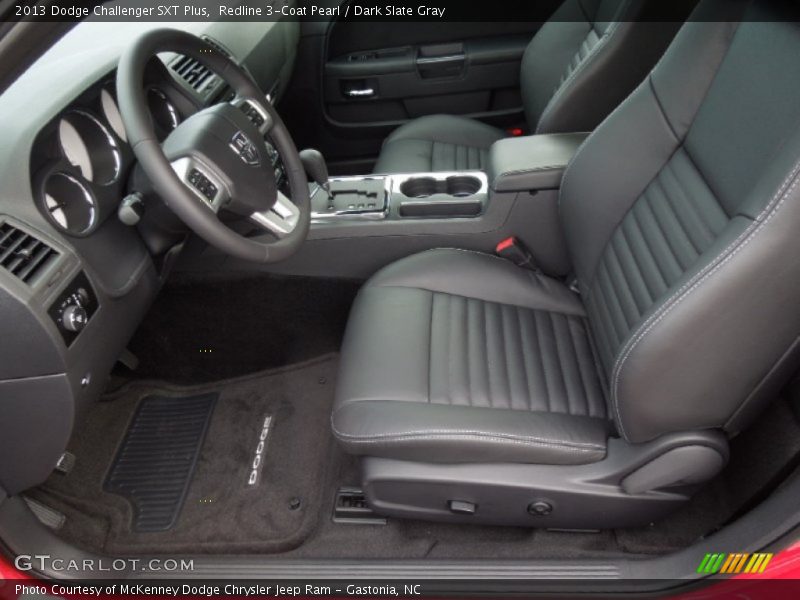  2013 Challenger SXT Plus Dark Slate Gray Interior