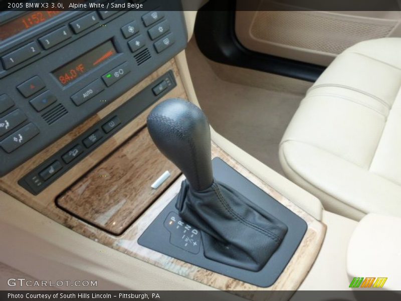  2005 X3 3.0i 5 Speed Steptronic Automatic Shifter