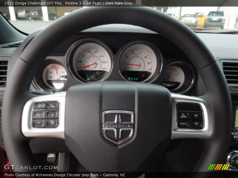 Redline 3-Coat Pearl / Dark Slate Gray 2013 Dodge Challenger SXT Plus
