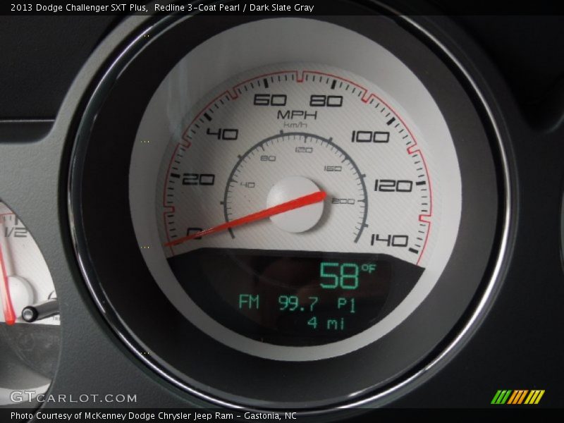 Redline 3-Coat Pearl / Dark Slate Gray 2013 Dodge Challenger SXT Plus