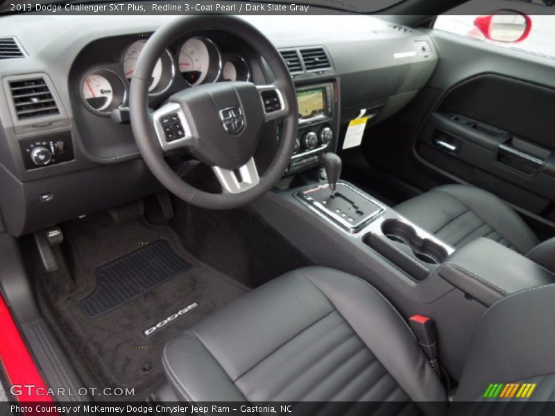 Dark Slate Gray Interior - 2013 Challenger SXT Plus 