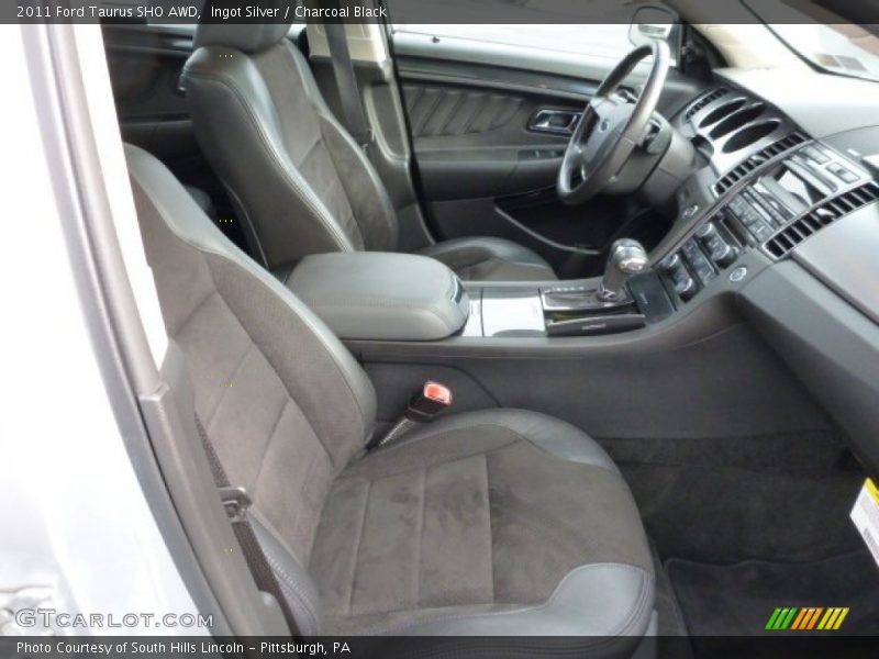 Front Seat of 2011 Taurus SHO AWD