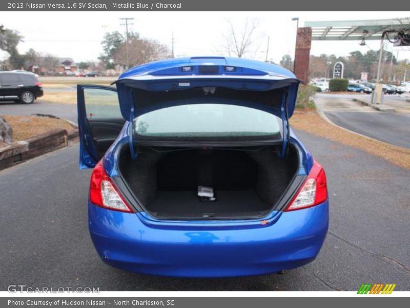 Metallic Blue / Charcoal 2013 Nissan Versa 1.6 SV Sedan