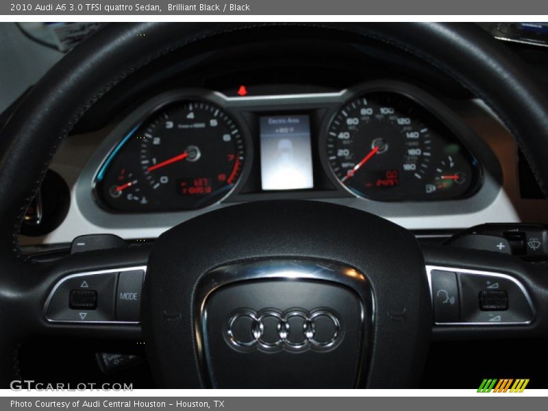 Brilliant Black / Black 2010 Audi A6 3.0 TFSI quattro Sedan
