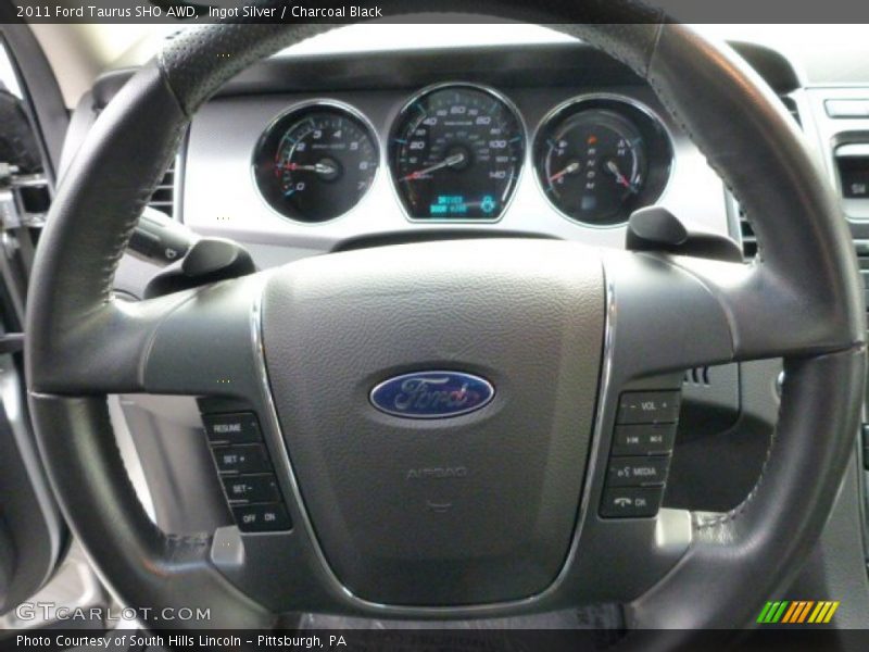  2011 Taurus SHO AWD Steering Wheel
