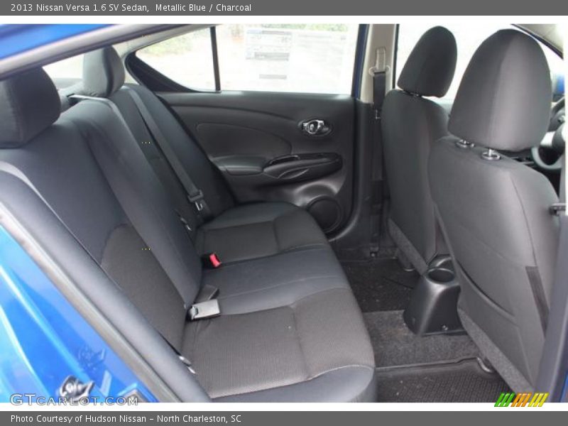 Rear Seat of 2013 Versa 1.6 SV Sedan