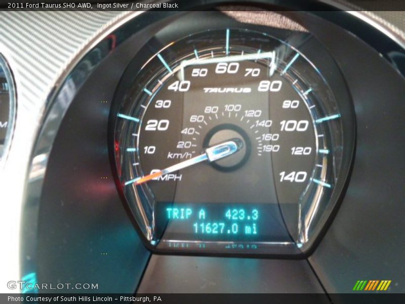  2011 Taurus SHO AWD SHO AWD Gauges
