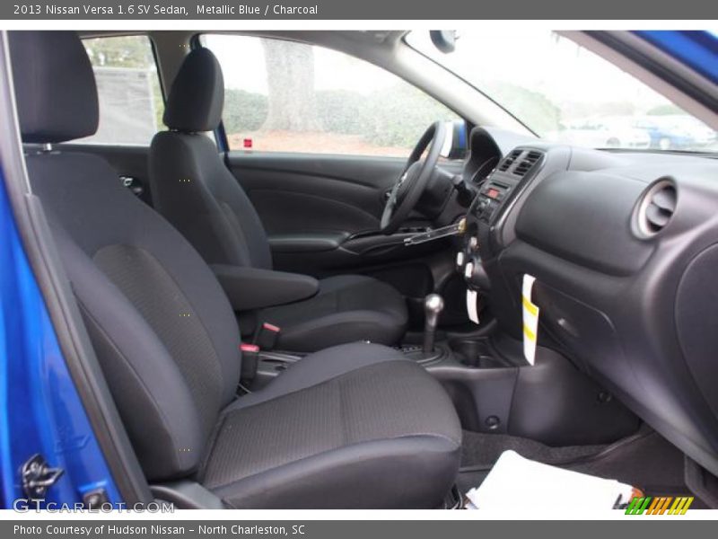 Metallic Blue / Charcoal 2013 Nissan Versa 1.6 SV Sedan