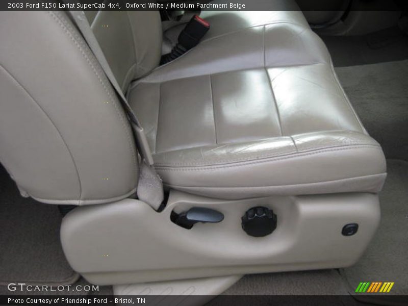 Front Seat of 2003 F150 Lariat SuperCab 4x4