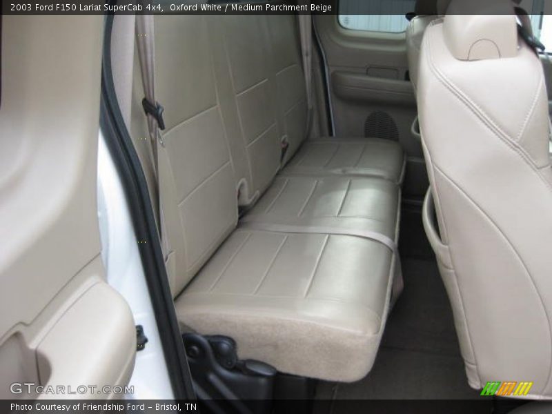 Rear Seat of 2003 F150 Lariat SuperCab 4x4