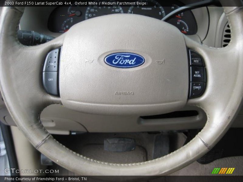  2003 F150 Lariat SuperCab 4x4 Steering Wheel