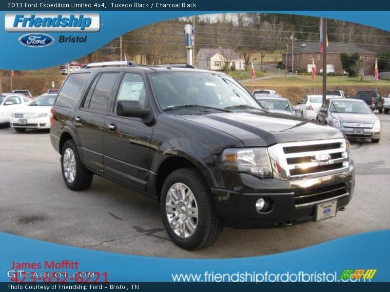 Tuxedo Black / Charcoal Black 2013 Ford Expedition Limited 4x4