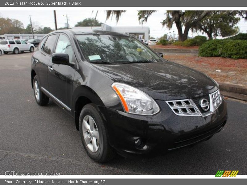 Super Black / Black 2013 Nissan Rogue S