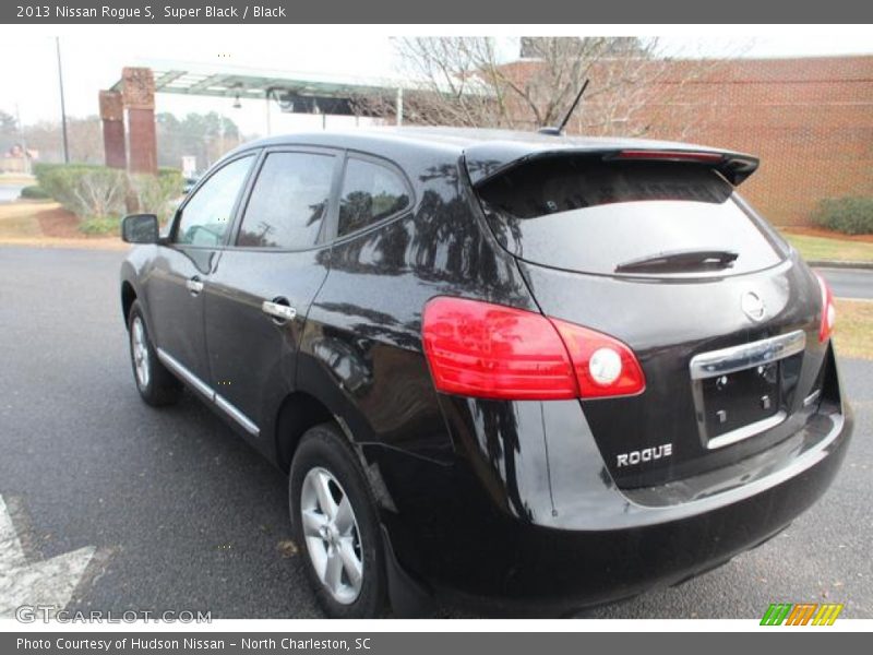 Super Black / Black 2013 Nissan Rogue S