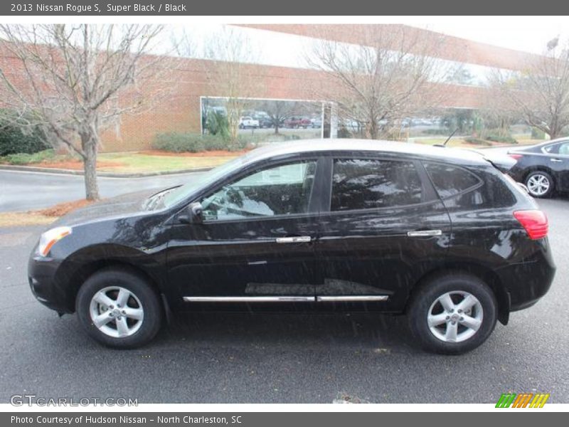 Super Black / Black 2013 Nissan Rogue S