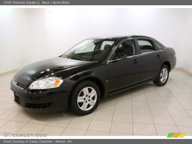 Front 3/4 View of 2008 Impala LS