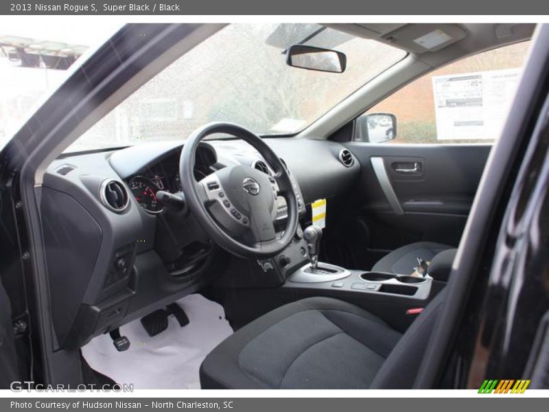 Super Black / Black 2013 Nissan Rogue S