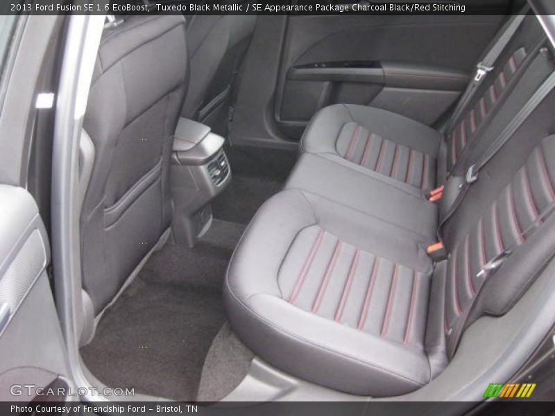 Rear Seat of 2013 Fusion SE 1.6 EcoBoost