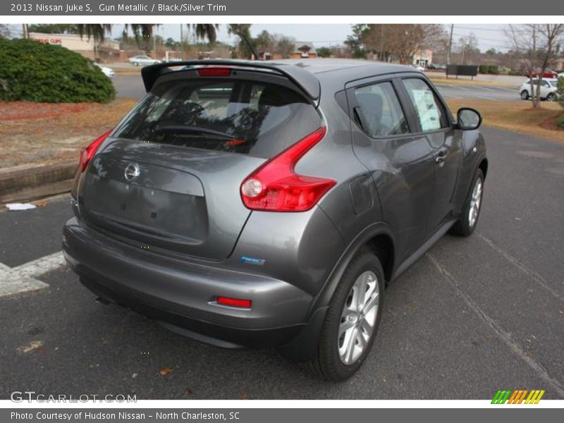 Gun Metallic / Black/Silver Trim 2013 Nissan Juke S