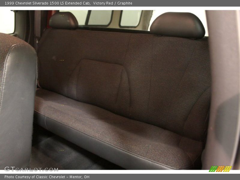 Victory Red / Graphite 1999 Chevrolet Silverado 1500 LS Extended Cab