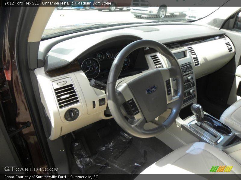 Cinnamon Metallic / Medium Light Stone 2012 Ford Flex SEL