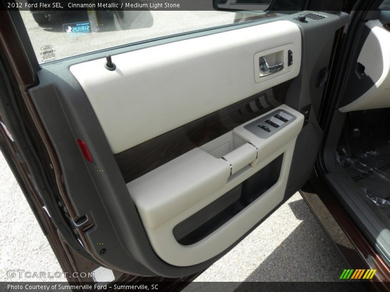 Cinnamon Metallic / Medium Light Stone 2012 Ford Flex SEL