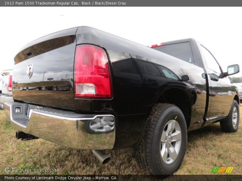 Black / Black/Diesel Gray 2013 Ram 1500 Tradesman Regular Cab