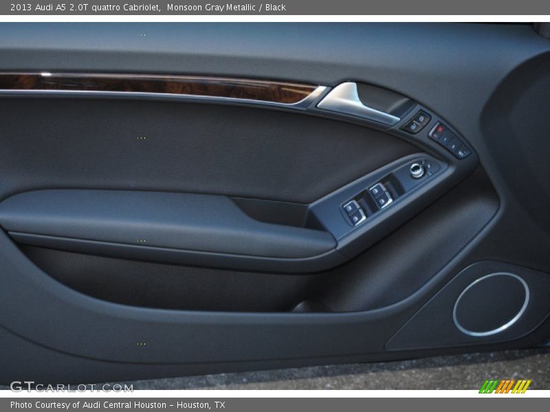 Monsoon Gray Metallic / Black 2013 Audi A5 2.0T quattro Cabriolet
