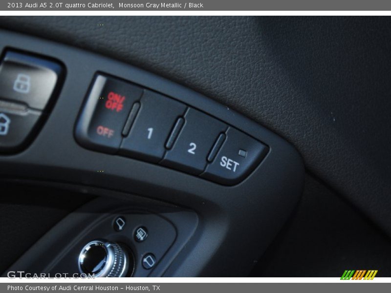 Monsoon Gray Metallic / Black 2013 Audi A5 2.0T quattro Cabriolet