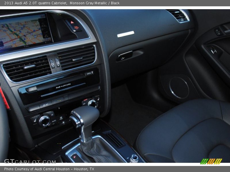 Monsoon Gray Metallic / Black 2013 Audi A5 2.0T quattro Cabriolet