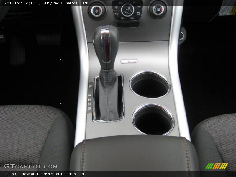 Ruby Red / Charcoal Black 2013 Ford Edge SEL