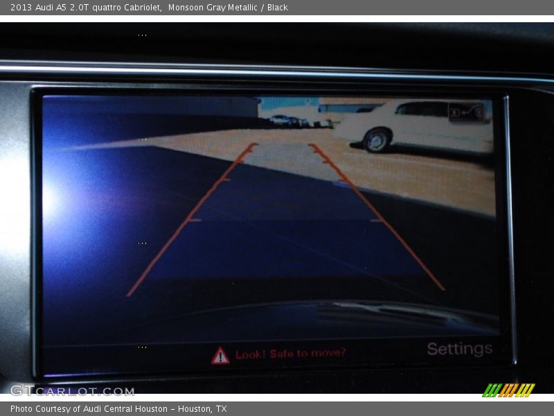 Monsoon Gray Metallic / Black 2013 Audi A5 2.0T quattro Cabriolet