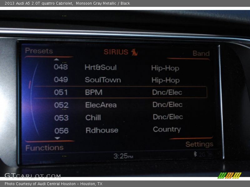 Monsoon Gray Metallic / Black 2013 Audi A5 2.0T quattro Cabriolet