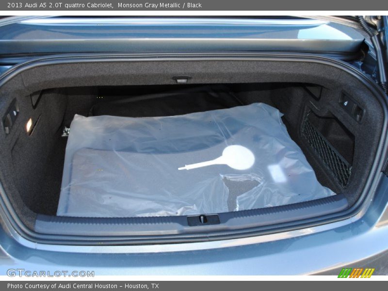 Monsoon Gray Metallic / Black 2013 Audi A5 2.0T quattro Cabriolet
