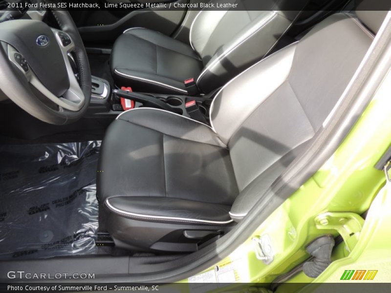 Front Seat of 2011 Fiesta SES Hatchback