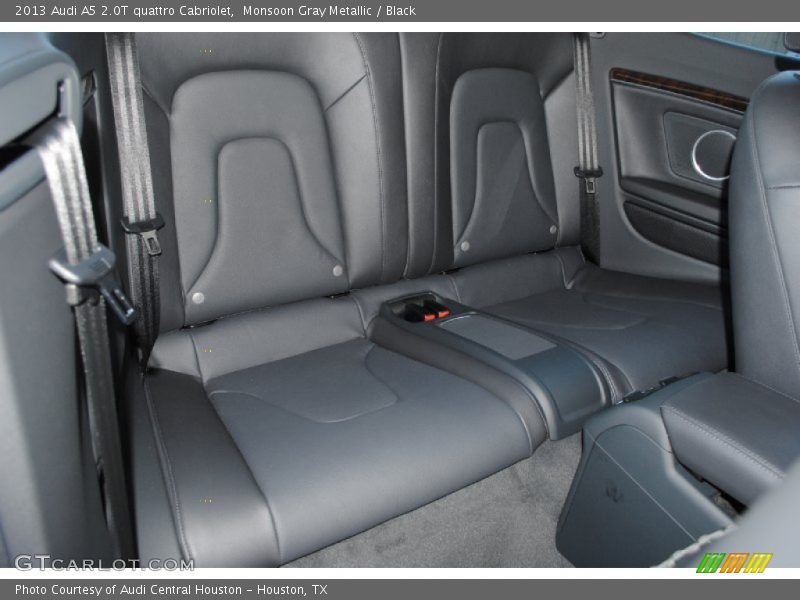 Monsoon Gray Metallic / Black 2013 Audi A5 2.0T quattro Cabriolet