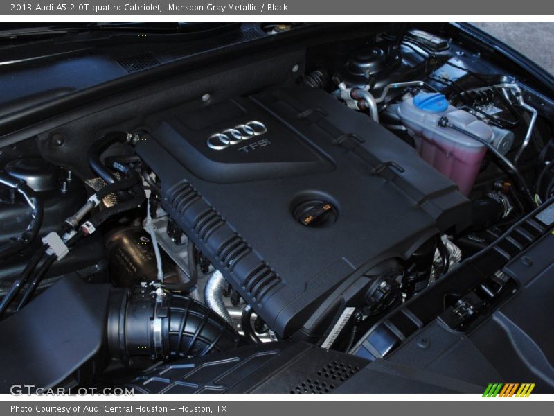 Monsoon Gray Metallic / Black 2013 Audi A5 2.0T quattro Cabriolet