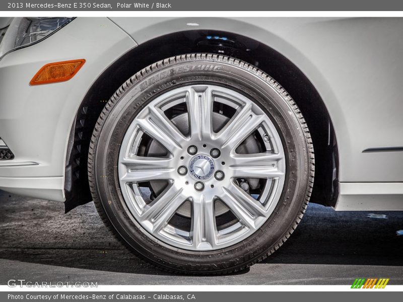 Polar White / Black 2013 Mercedes-Benz E 350 Sedan