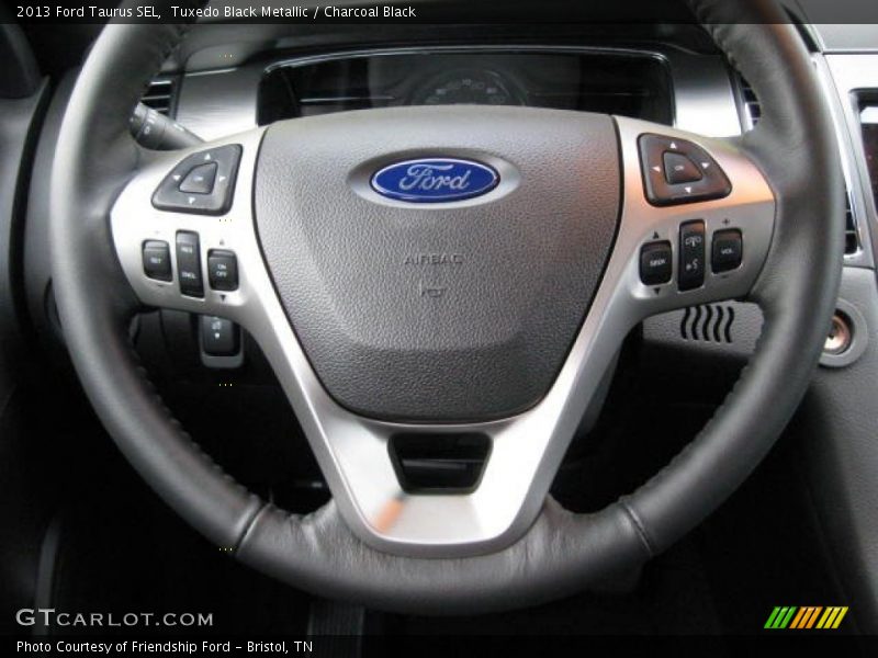 Tuxedo Black Metallic / Charcoal Black 2013 Ford Taurus SEL