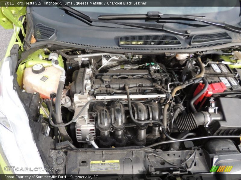  2011 Fiesta SES Hatchback Engine - 1.6 Liter DOHC 16-Valve Ti-VCT Duratec 4 Cylinder