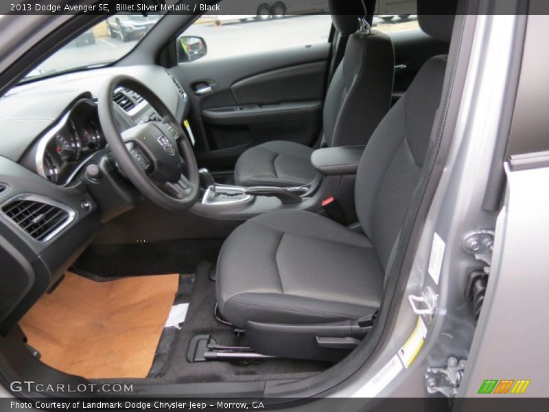 Billet Silver Metallic / Black 2013 Dodge Avenger SE
