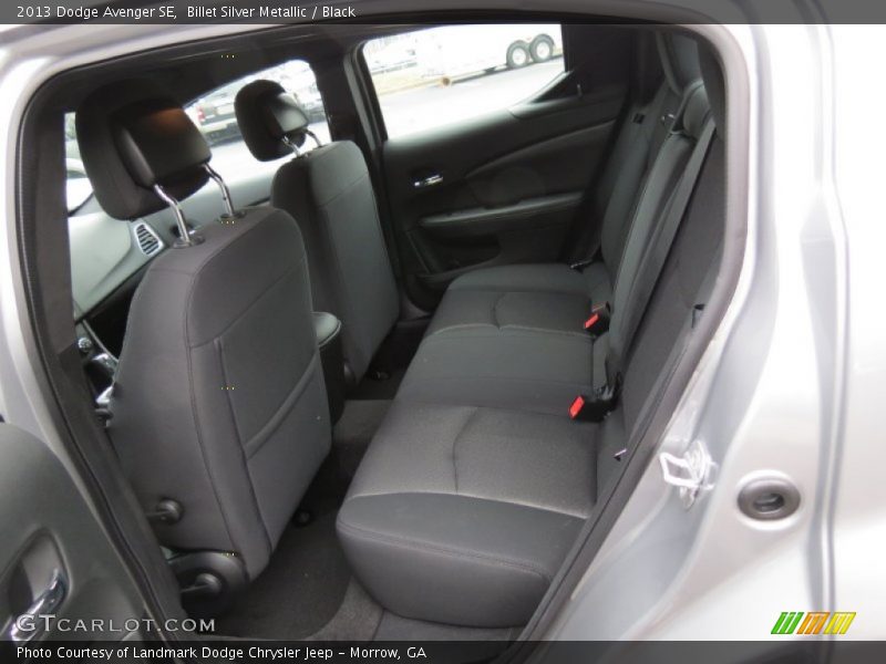 Billet Silver Metallic / Black 2013 Dodge Avenger SE